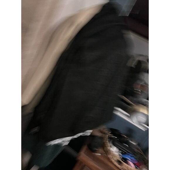 Vince Camuto Navy Blue faux fur long vest Sz Small - Picture 8 of 12